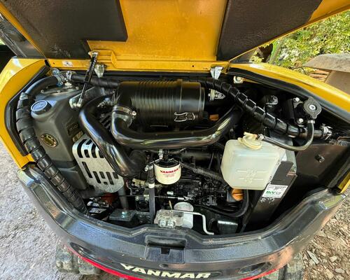 Minibagr Yanmar SV26 Hyd. Svahovka podkop 30