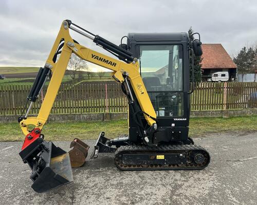 Minibagr Yanmar SV 16 hyd.svahovka/pouze 1tis.mth