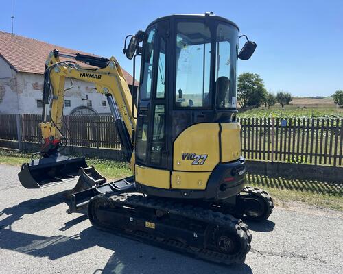 minibagr YANMAR VIO 27 hyd.svahovka, podkop / 2,8t