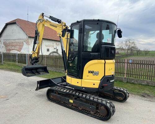 minibagr Yanmar VIO 38-6 hyd.svahovka/ 3,7 t/ 2021