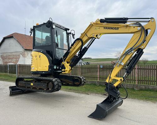 minibagr Yanmar VIO 38-6 hyd.svahovka/ 3,7 t/ 2021