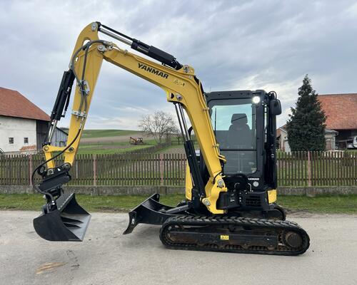 minibagr Yanmar VIO 38-6 hyd.svahovka/ 3,7 t/ 2021