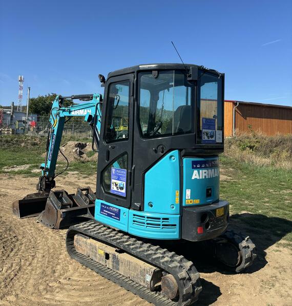 Minirypadlo Airman AX26u - s novým motorem