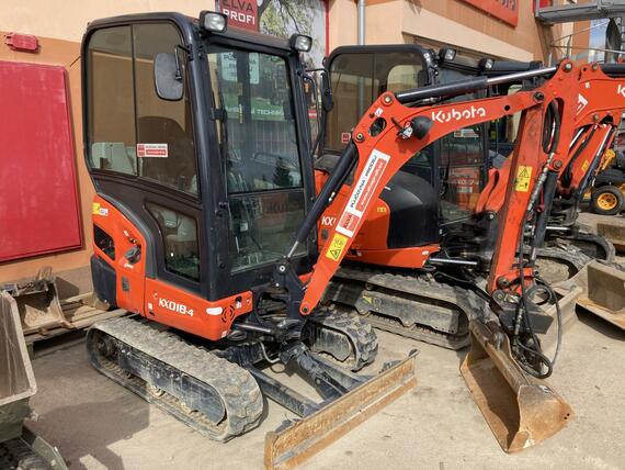 Minirypadlo Kubota KX018-4