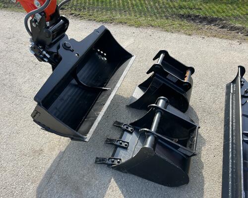 NOVÝ minibagr Kubota KX019-4 záruka, hyd. svahovka, 10mth