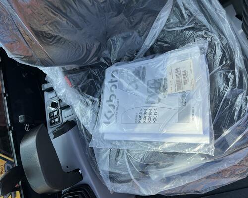 NOVÝ minibagr Kubota KX019-4 záruka, hyd. svahovka, 10mth