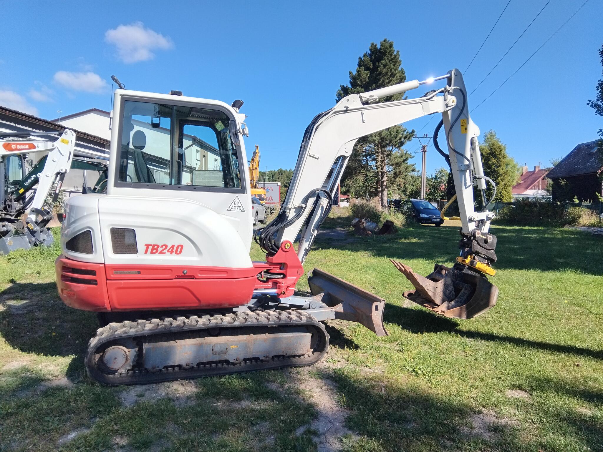 Takeuchi TB240 Tiltrotátor