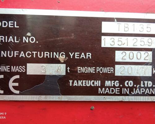 Takeuchi TB 135
