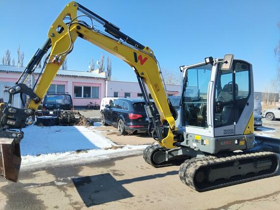 Wacker Neuson EZ50 Klimatizace Powertilt