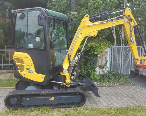 Yanmar SV22 rok 2020 pouze 1400 mth