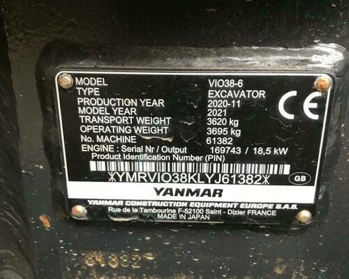 Yanmar  VIO 38