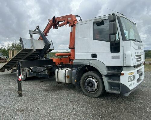 IVECO AT190S36+HR ATLAS - VHODNÉ NA PŘEPRAVU STAVEBNÍCH STROJŮ