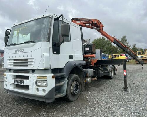 IVECO AT190S36+HR ATLAS - VHODNÉ NA PŘEPRAVU STAVEBNÍCH STROJŮ