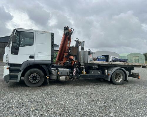 IVECO AT190S36+HR ATLAS - VHODNÉ NA PŘEPRAVU STAVEBNÍCH STROJŮ