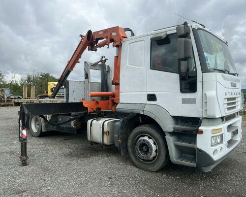 IVECO AT190S36+HR ATLAS -  VHODNÉ NA PŘEPRAVU STAVEBNÍCH STROJŮ