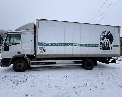 IVECO EUROCARGO ML 120 E + HYDRAULICKÉ ČELO