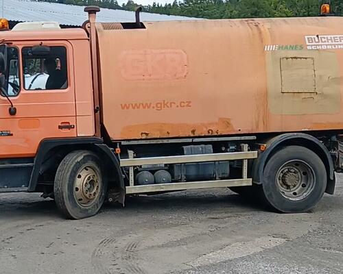 MAN 14.162 BUCHER HANES SCHORLING zameták, vysavač