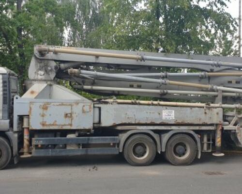 MAN TGA 33.400 +KCP 38 ZX170 (Korea)