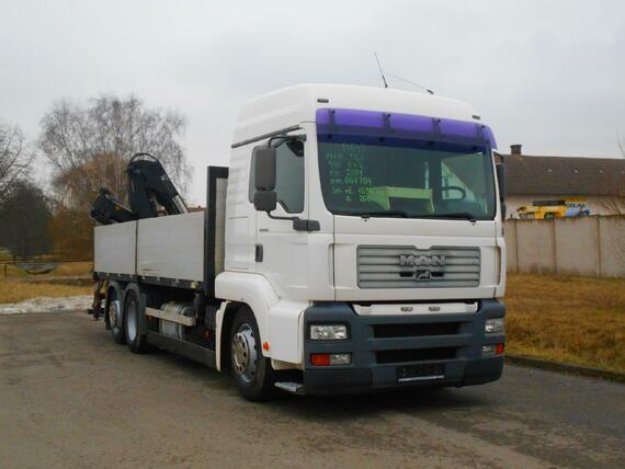  MAN TGA 410 6x2 s rukou