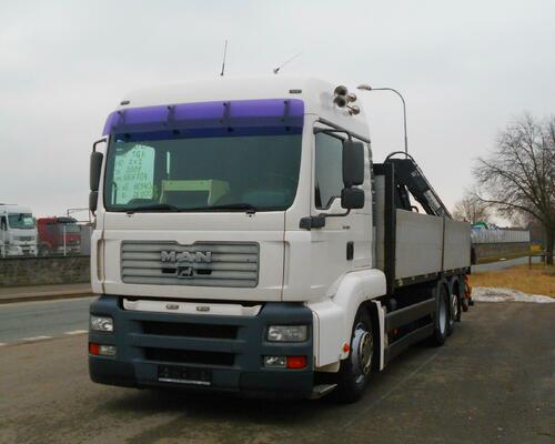  MAN TGA 410 6x2 s rukou