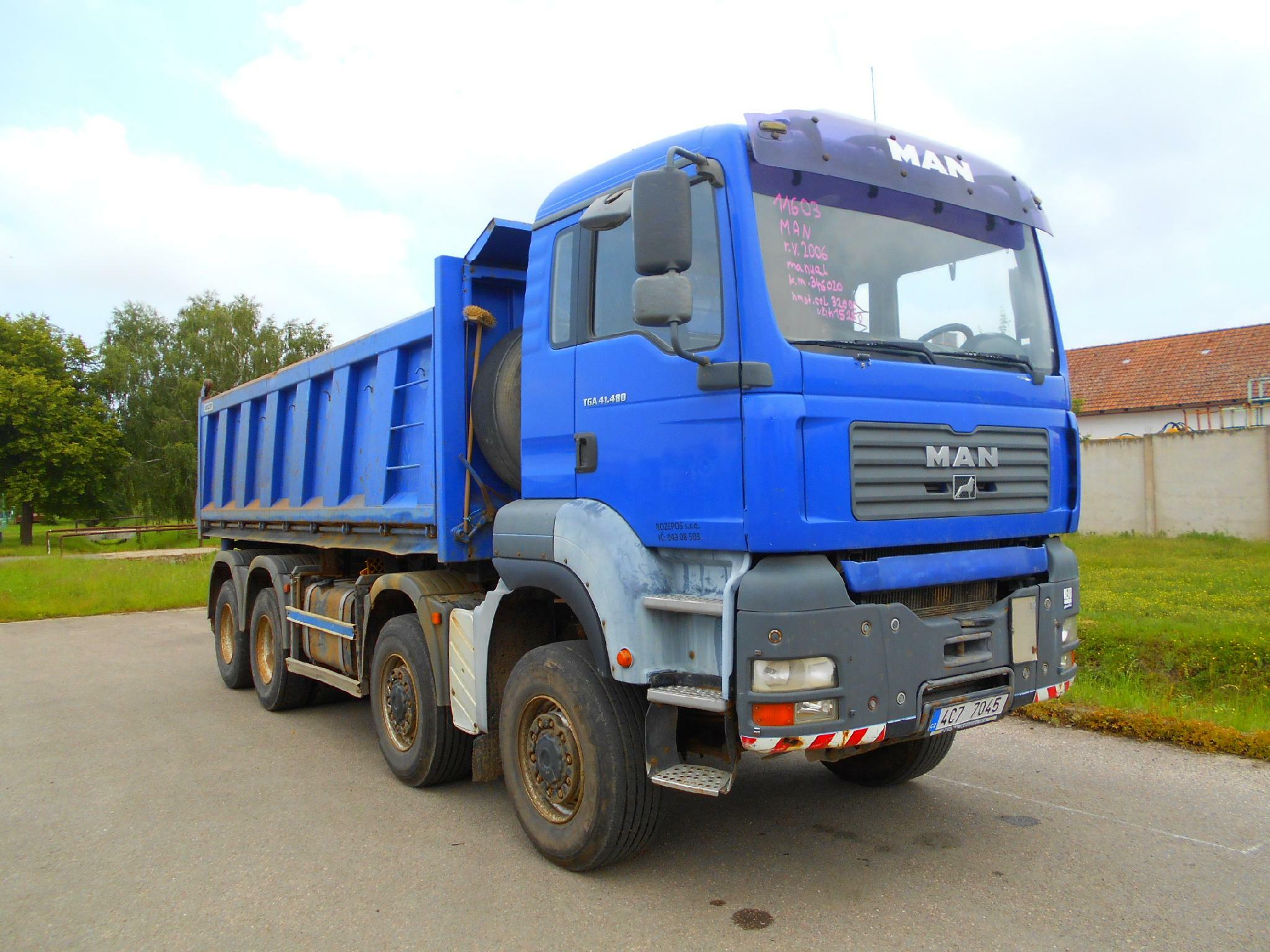 MAN TGA 41.480 8x6 BB