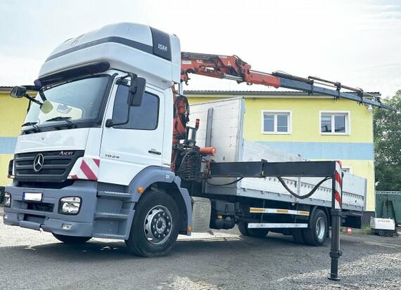 Mercedes 1824 Axor +Terex 165.2E