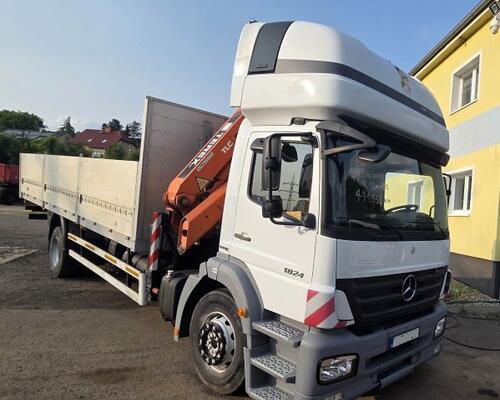 Mercedes 1824 Axor +Terex 165.2E