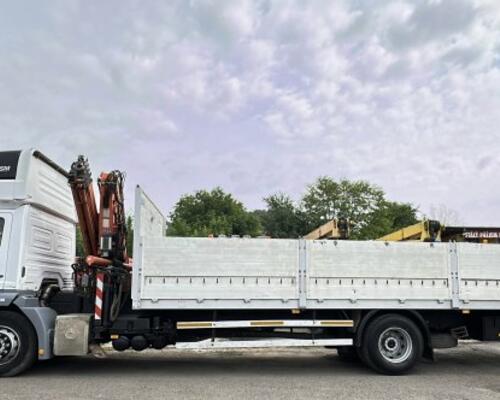 Mercedes 1824 Axor +Terex 165.2E