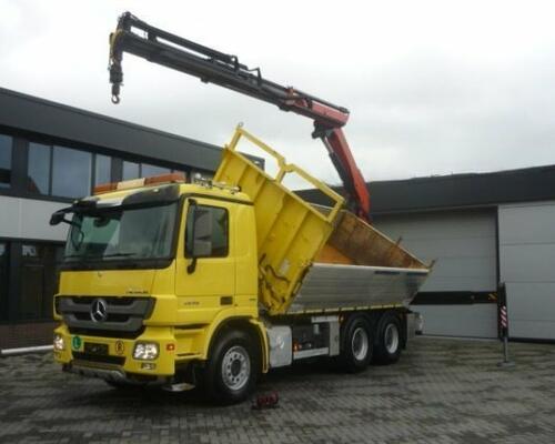 Mercedes Actros 2646 + Palfinger 22tm