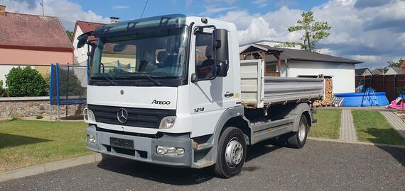 Mercedes Atego 1218 3s sklápěč
