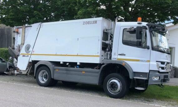 Mercedes Atego 1624 + Zöller Mini XL
