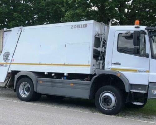 Mercedes Atego 1624 + Zöller Mini XL