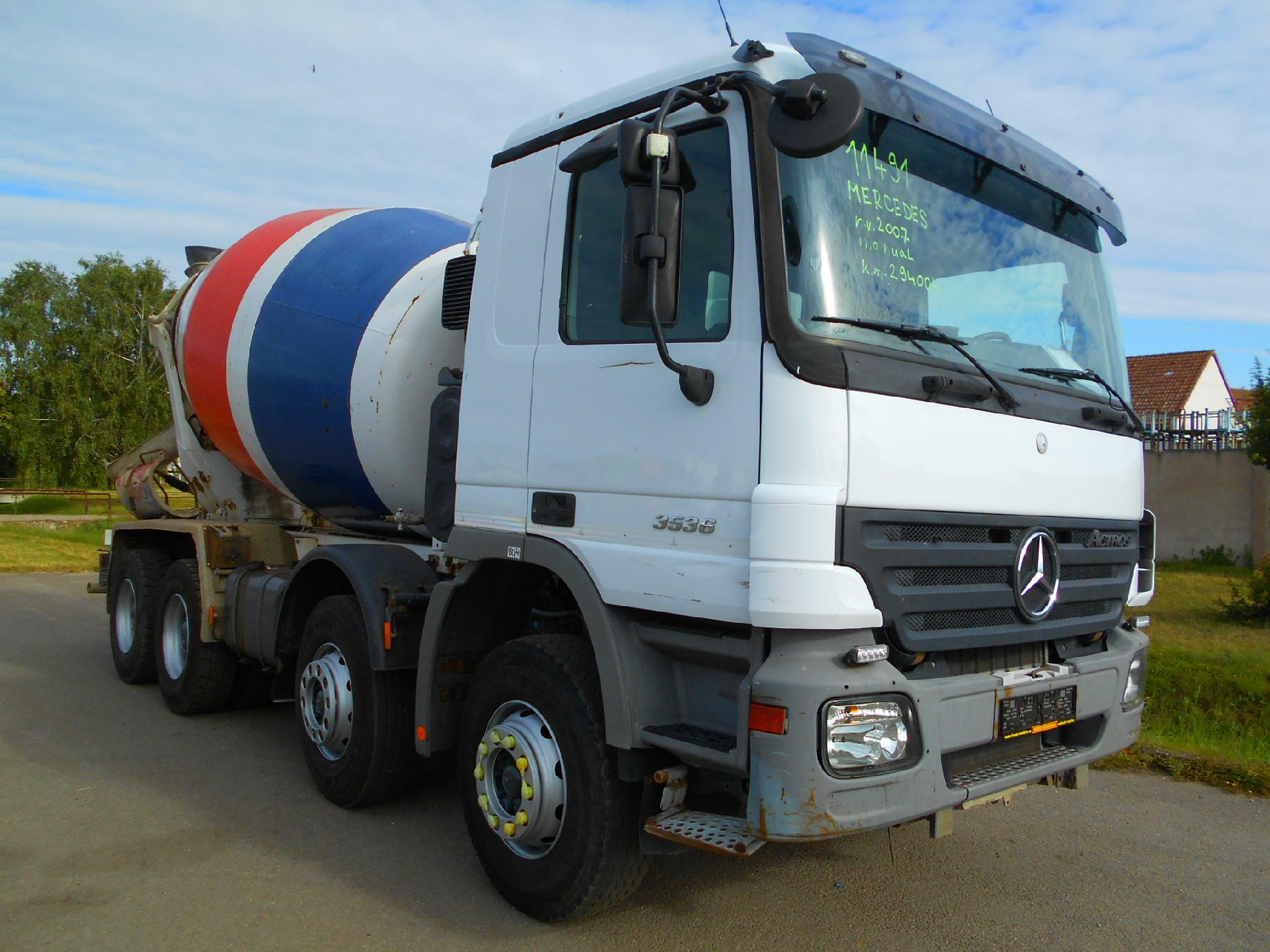 Mercedes-Benz Actros 3236 MIX 8x4