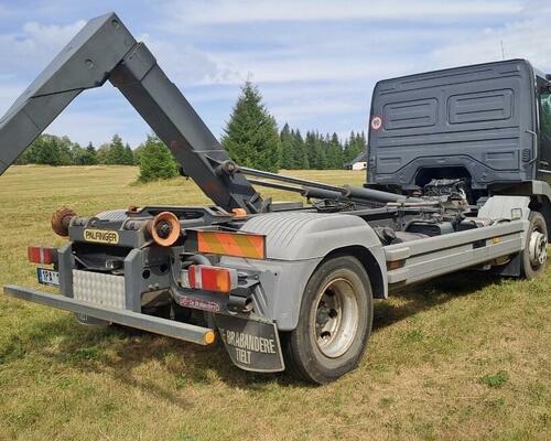 Mercedes Benz Atego 1218 hákový kontajner