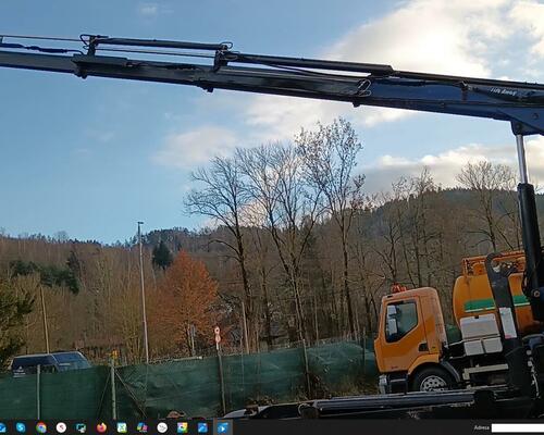 Mercedes-Benz Atego 1218 Kontejner + RUKA