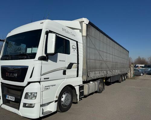 Prodej MAN TGX 18.440 + návěs SCHMITZ CARGOBULL MEGA/Lowdeck