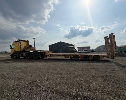 Souprava  tahač Volvo FM FMX 500 + návěs  Kässbohrer