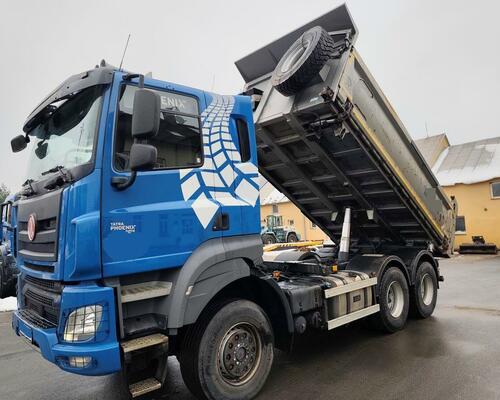 Tatra Phoenix 480ps 6x6 třístranný sklápěč Bordmatic