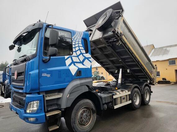 Tatra Phoenix 6x6 480 ps třístranný sklápěč Bordmatic