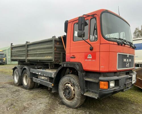Třístranný sklápěč  MAN F 08 6x4 MEILLER KIPPER