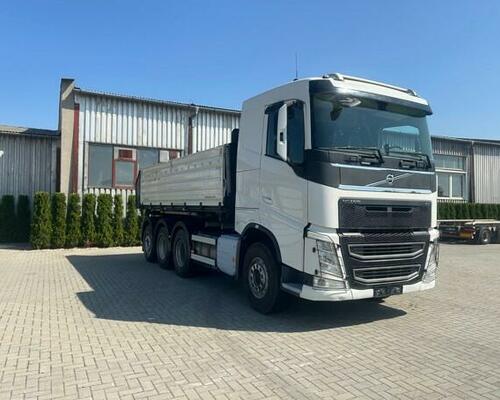 Volvo FH 500 HP VTT3R Tridem 3stranný sklápěč 8x4