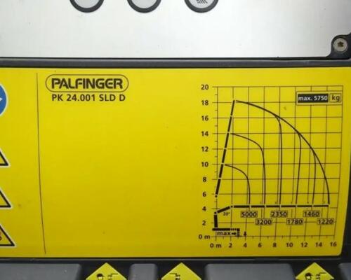 Volvo FMX 460 + Palfinger PK 24001