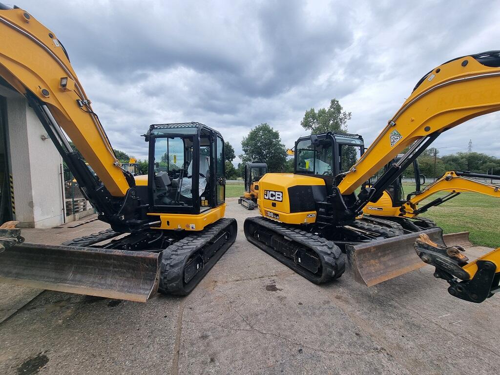 2x JCB 86C-2 450-800mth plná výbava- TOP stav
