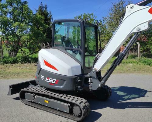Bobcat E50Z Klimatizace