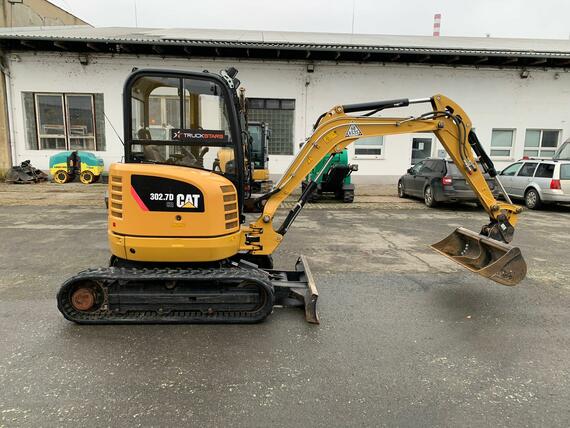 Caterpillar, 302.7D CR, minibagr K bagru 5x lžíce