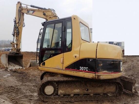 CATerpillar 307 C (Mitsubishi motor) CATerpillar 307 C (Mitsubishi motor)