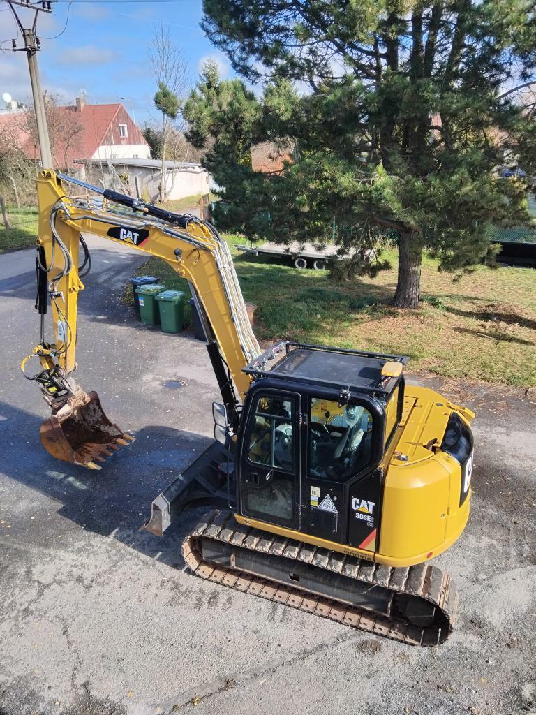 Caterpillar 308E2CR Powertilt