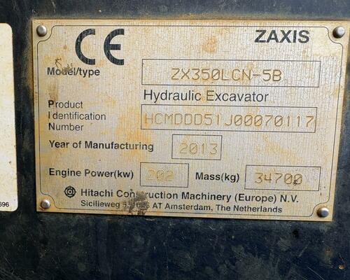 Hitachi ZX350 LCN-58