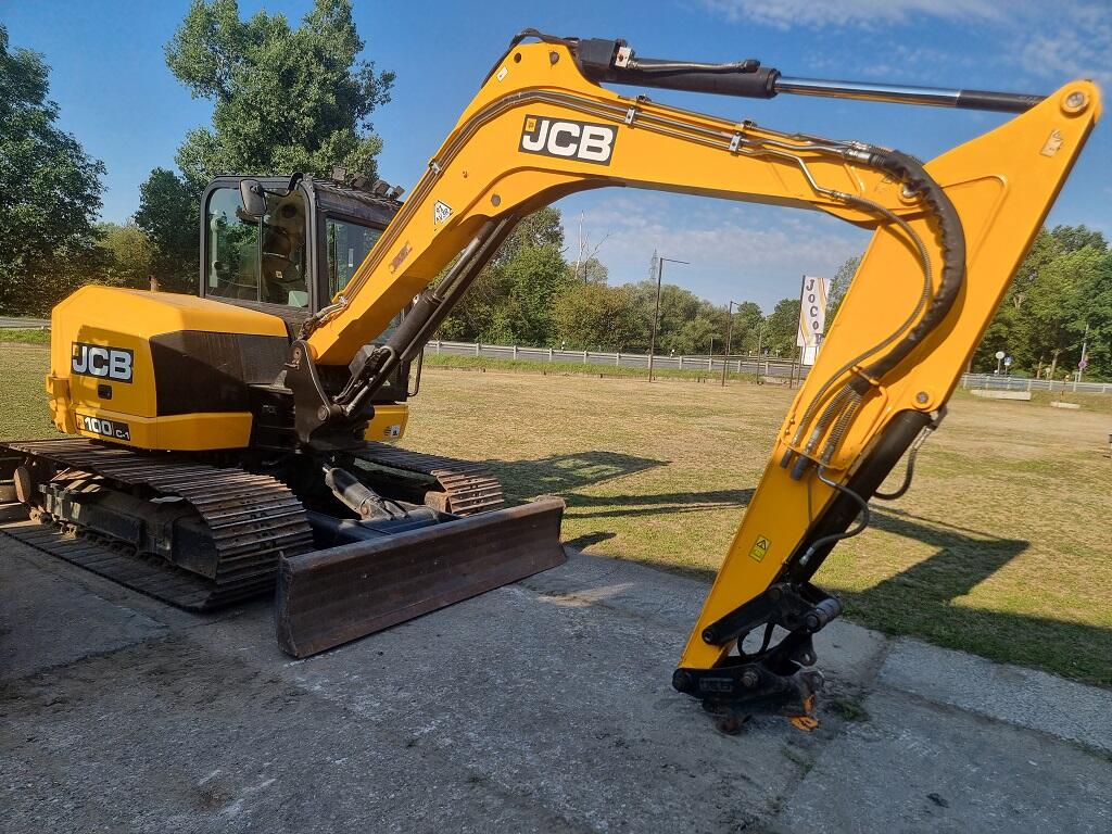 JCB 100C - pouze 2250mth, extra široké 600mm pásy, TOP stav