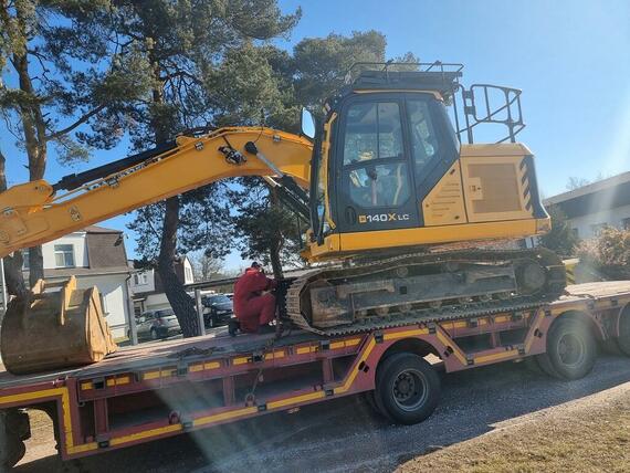 JCB 140X 2020 - original 3400mth, okruhy